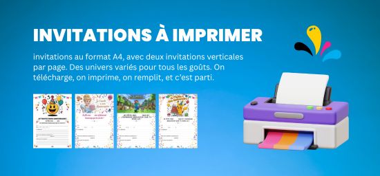 Invitations à Imprimer