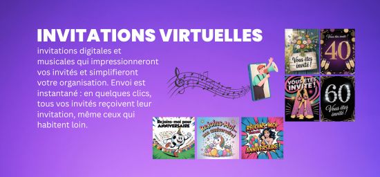 Invitations Virtuelles